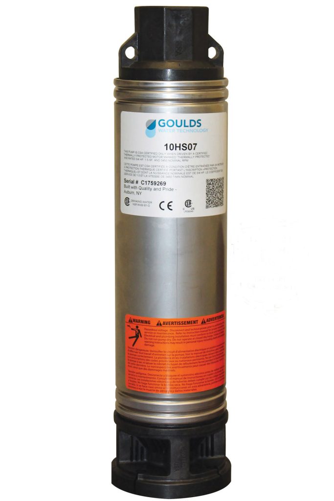Goulds HS Series submersible pump